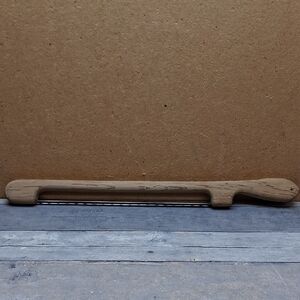 Wooden Handle Bowed Bread Knife